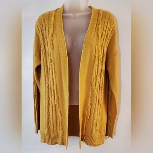 Olive&Vine cardigan, open front, sz small